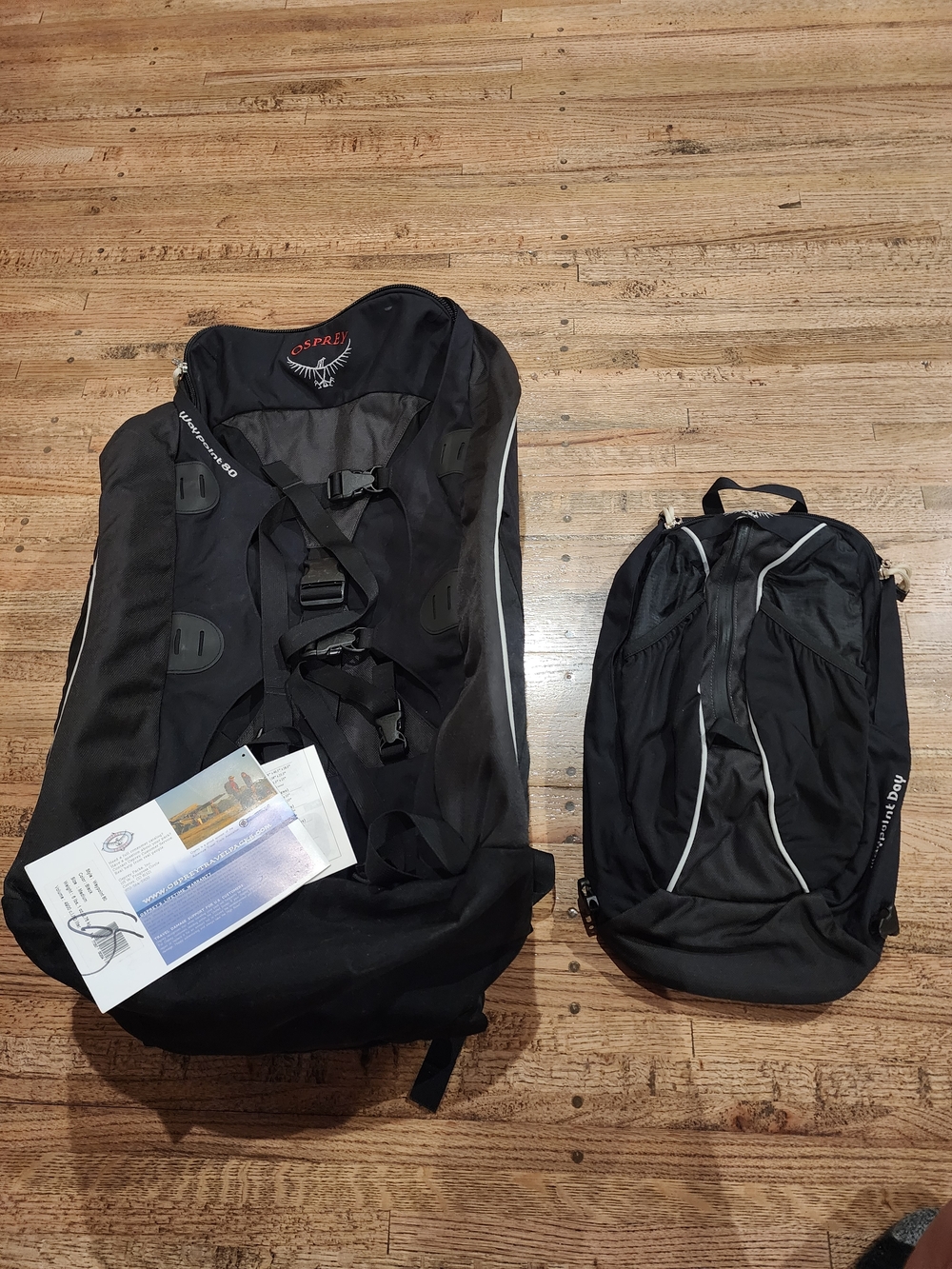 Osprey Waypoint 80 Framed Travel Hiking Backpack Duffel Luggage Trek